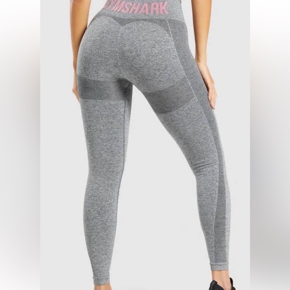 Gymshark Grey Seamless Flex High waisted workout pants Leggings size small